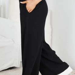 Miracle Fashion CLOTHING Shafaelle Pants - Black