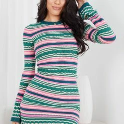 Desire Shiela Knit Dress - Multi