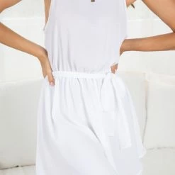 HQ Fashion CLOTHING Shikka Dress - White