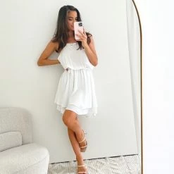 HQ Fashion CLOTHING Shikka Dress - White