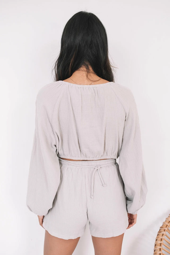 Valeria Stace Top - Grey 4 Valeria Stace Top - Grey