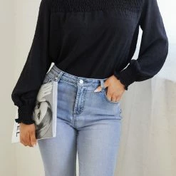 Dream House Starlette Blouse - Black CLOTHING