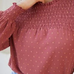 Dream House Starlette Blouse - Rust