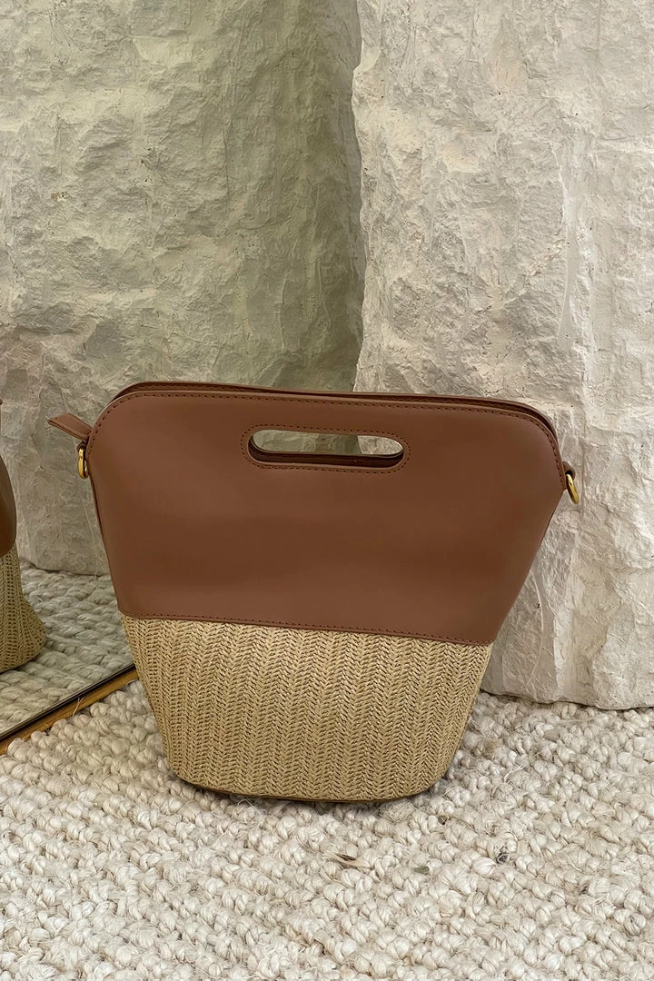 Adorne Santi Bag - Chocolate Natural Accessories 3 Adorne Santi Bag - Chocolate Natural Accessories