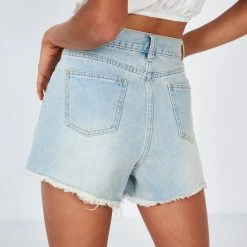 Cesi Fashion CLOTHING Maliah Shorts - Light Denim