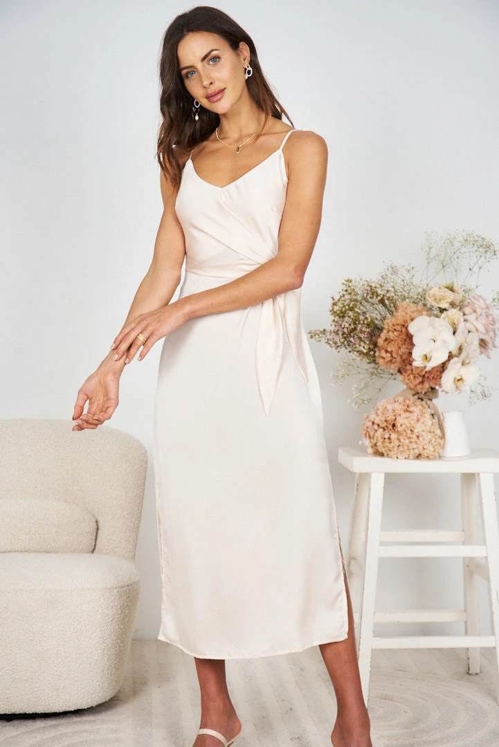 Esther The Label CLOTHING Laguna Dress - Champagne 4 Esther The Label CLOTHING Laguna Dress - Champagne