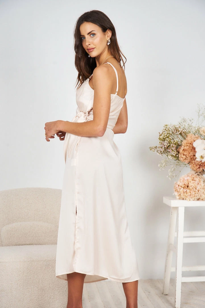 Esther The Label CLOTHING Laguna Dress - Champagne 5 Esther The Label CLOTHING Laguna Dress - Champagne