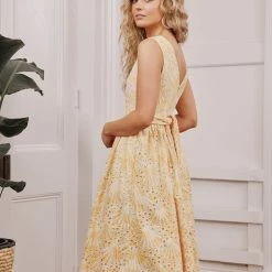 Two Sisters The Label Nora Dress - Yellow CLOTHING 8 Two Sisters The Label Nora Dress - Yellow CLOTHING