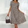 Miracle Fashion Taga Dress - Leopard Print