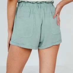 Style Box Tasha Shorts - Sage 11 Style Box Tasha Shorts - Sage