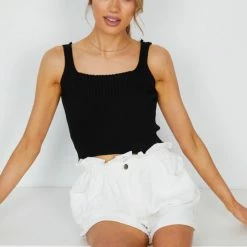 Style Box Tasha Shorts - White CLOTHING 14 Style Box Tasha Shorts - White CLOTHING