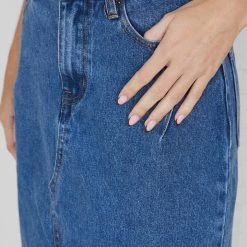 Paper Heart Tashia Skirt - Blue Denim 15 Paper Heart Tashia Skirt - Blue Denim