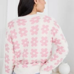 Miracle Fashion Tedynna Knit - Pink Floral