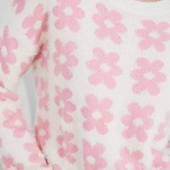 Miracle Fashion Tedynna Knit - Pink Floral
