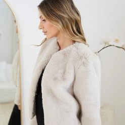 Pink Diamond Terah Jacket - Beige