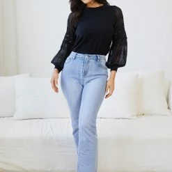 Style Box Tia Top - Black CLOTHING