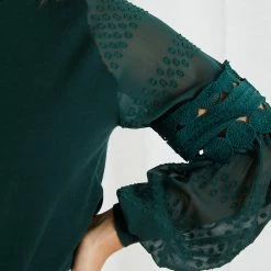 Style Box Tia Top - Forest Green CLOTHING 15 Style Box Tia Top - Forest Green CLOTHING