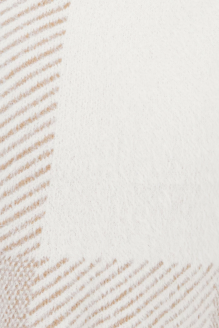 Pink Diamond Tima Cardigan - Beige Print 9 Pink Diamond Tima Cardigan - Beige Print