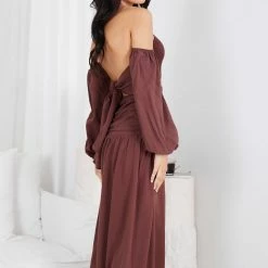 My Girl CLOTHING Timotania Dress - Chocolate