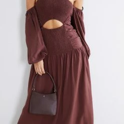 My Girl CLOTHING Timotania Dress - Chocolate