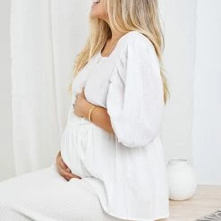 Ebby And I CLOTHING Tonya Top - White