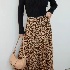 Miracle Fashion Tova Pants - Mocha Print CLOTHING