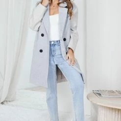 Ebby And I Tryphena Jacket - Grey Multi