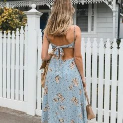 Two Sisters The Label CLOTHING Luna Dress - Blue