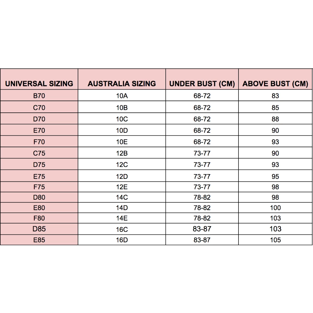 Alibaba Allegria Bra - Red CLOTHING 8 Alibaba Allegria Bra - Red CLOTHING