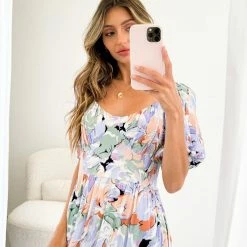 ESTHER & CO. Uke Dress - Floral Print