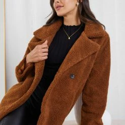 Pink Diamond Ursala Jacket - Tan CLOTHING 10 Pink Diamond Ursala Jacket - Tan CLOTHING