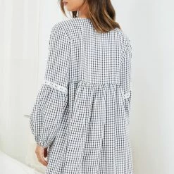 Miracle Fashion CLOTHING Willa Dress - White Print