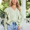 Miracle Fashion Winona Cardigan - Pistachio 1 Miracle Fashion Winona Cardigan - Pistachio