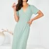 Desire Wren Dress - Sage CLOTHING 1 Desire Wren Dress - Sage CLOTHING