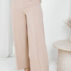 Style State CLOTHING Wyanet Pants - Camel