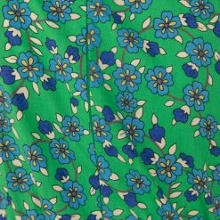 YH & Co (Chloe Yip) Yoshi Dress - Green Floral CLOTHING