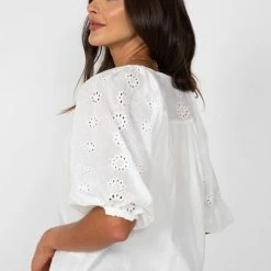 White Closet CLOTHING Yuka Top - White