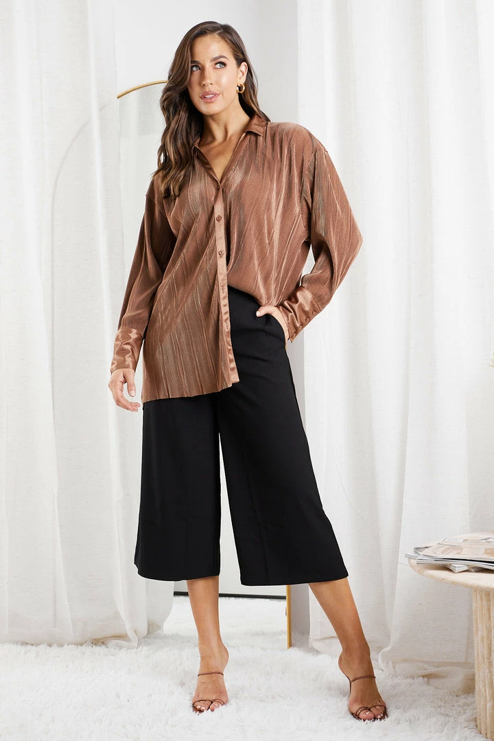 Style Box Yukina Shirt - Mocha 7 Style Box Yukina Shirt - Mocha