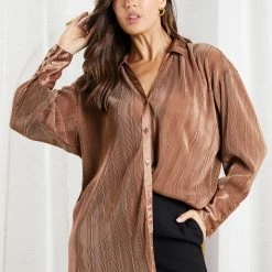 Style Box Yukina Shirt - Mocha