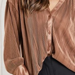 Style Box Yukina Shirt - Mocha 15 Style Box Yukina Shirt - Mocha