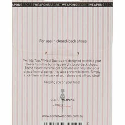 Secret Weapons CLOTHING Heel Guards - Clear 9 Secret Weapons CLOTHING Heel Guards - Clear
