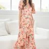 Rock Denim Zimma Dress - Blush Floral CLOTHING 1 Rock Denim Zimma Dress - Blush Floral CLOTHING