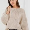 Desire CLOTHING Zinny Knit - Mocha