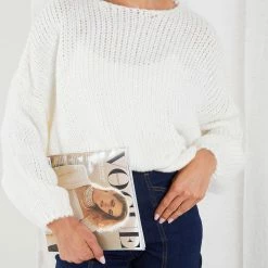 Desire CLOTHING Zinny Knit - Off White