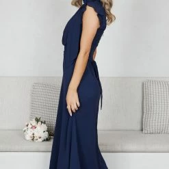 Desire Zita Dress - Navy CLOTHING