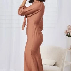Wild Ginger Aimey Dress - Copper CLOTHING 9 Wild Ginger Aimey Dress - Copper CLOTHING