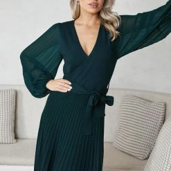 Spicy Sugar Abby Mae Dress - Green CLOTHING