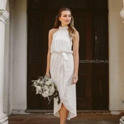 Esther Luxe CLOTHING Amaryllis Dress - Ivory