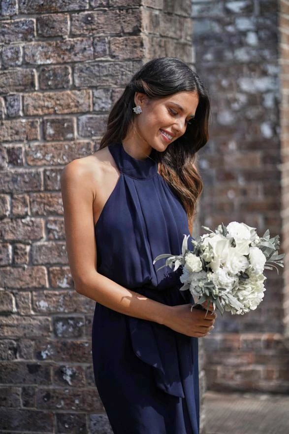 Esther Luxe Amaryllis Dress - Navy 11 Esther Luxe Amaryllis Dress - Navy