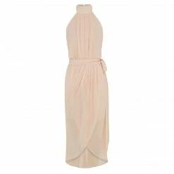Esther Luxe Amaryllis Dress - Soft Peach CLOTHING 18 Esther Luxe Amaryllis Dress - Soft Peach CLOTHING